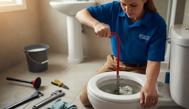 Expert Plumbing Pro - clogged-toilet-repair