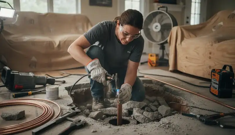 Expert Plumbing Pro - slab-leak-repair